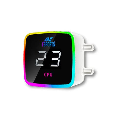 Ant Esports ICE-Glow 360 ARGB CPU Liquid Cooler (White)